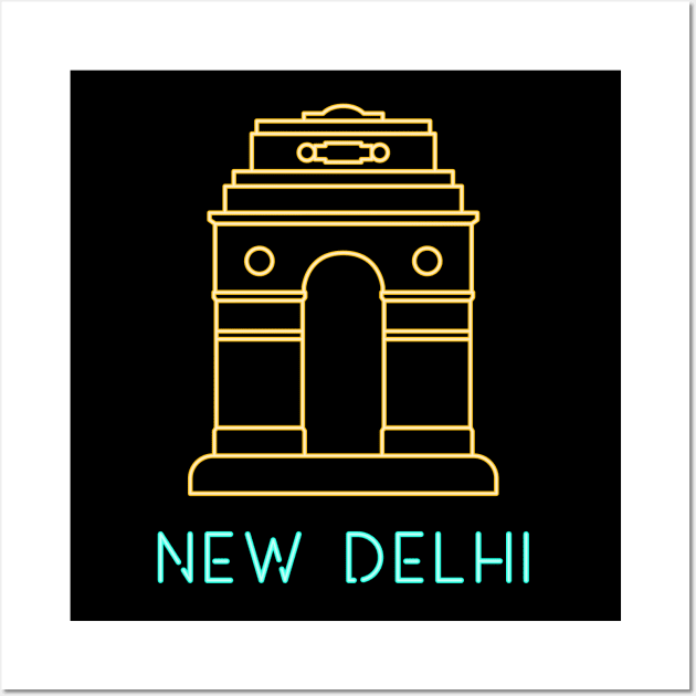 New Delhi Wall Art by TambuStore